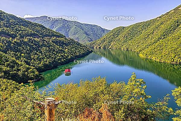 Vacha Dam, Western Rhodopes, Bulgaria [IBR124083578]