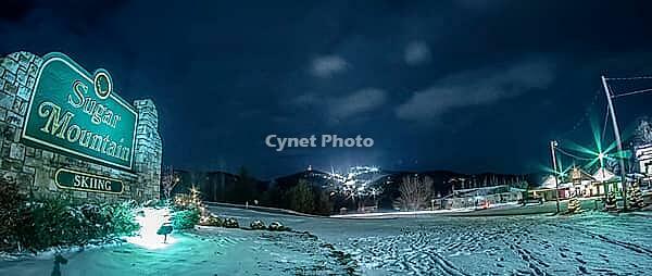 North carolina sugar mountain ski resort winter 2014 [IBR124083623]