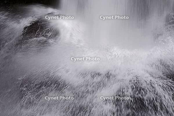 Close-up of Kvernufoss waterfall, Skogafoss, South Iceland, Iceland [IBR124192770]