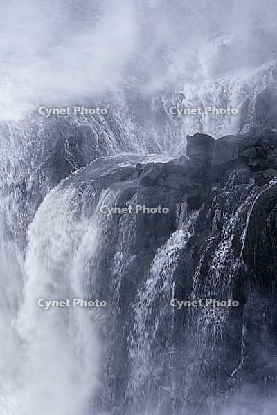 Close-up of Dettifoss, Jökulsargljufur Gorge, Jökulsargljufur National Park, North Iceland [IBR124192791]