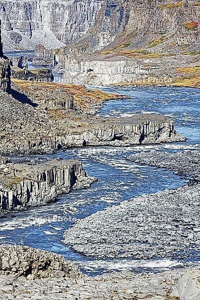 Jökulsárgljúfur Gorge, Jökulsá á Fjöllum River, Jökulsargljufur National Park, North Iceland [IBR124192793]