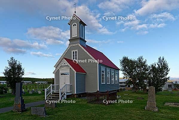 Gamla kirkjan, Reykholt, West Iceland, Iceland [IBR124192801]