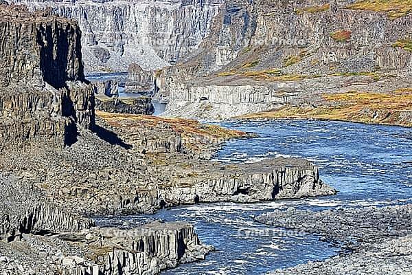 Jökulsárgljúfur Gorge, Jökulsá á Fjöllum River, Jökulsargljufur National Park, North Iceland [IBR124192803]