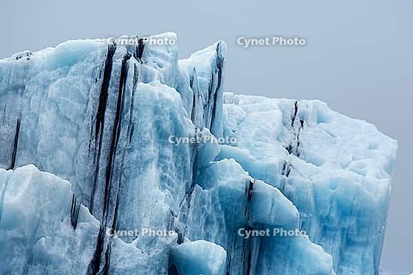 Close-up of an iceberg, Jökulsárlón, South Iceland, Iceland [IBR124192809]