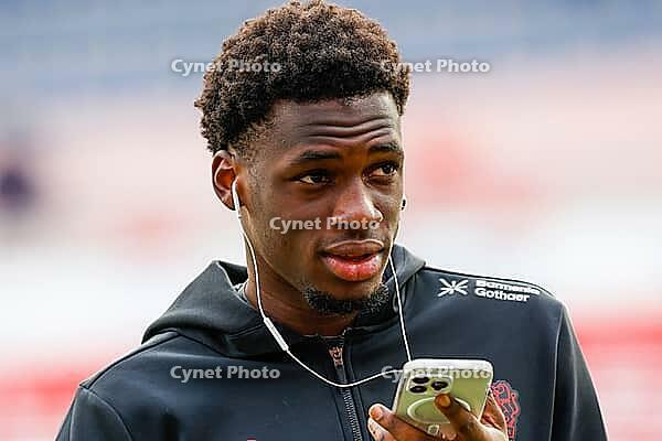 Soccer, 1st Bundesliga, 27th matchday, 2025/2026, 1 FC Heidenheim vs. Bayer 04 Leverkusen, 21.03.2026, Voith-Arena, Heidenheim, Germany, Ernest POKU Bayer 04 Leverkusen 19 [IBR113108152]