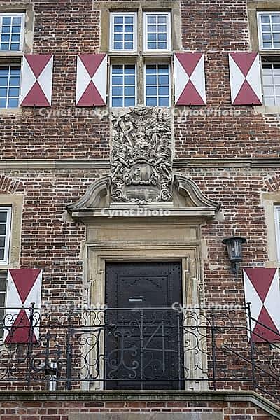 Herrenhaus von Schloss Oberwerries, Hamm-Heeßen, North Rhine-Westphalia, Germany, Heeßen, Hamm [IBR124494811]