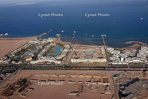 Hotel complexes in the south of Hurghada, Egypt [IBR124494835]