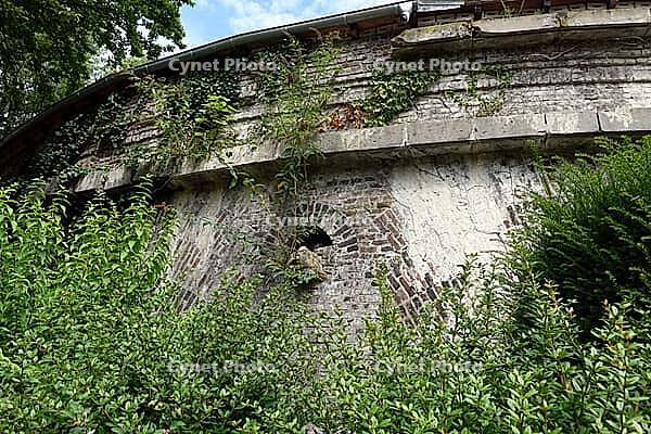 Fort Paul, decaying monument in Volksgarten, North Rhine-Westphalia, Germany, Cologne [IBR124494857]