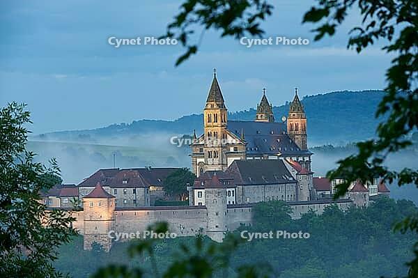 Comburg, Benedictine monastery, St. James Way, Pilgerweg, Pilgrims ...