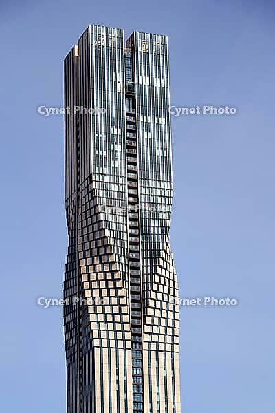 The tallest building in Scandinavia Karlatornet skycraper in Lindholmen, Gothenburg, Sweden [IBR124525389]