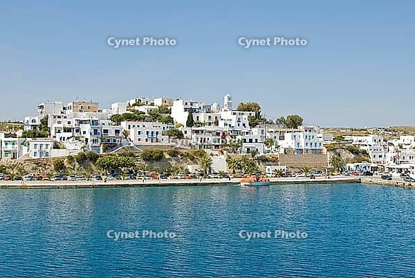 The port town of Adamas on the Cycladic island of Milos, Cyclades, Adamas, Milos, Greece [IBR124525434]