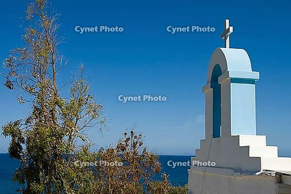 Greek Orthodox Church of Agia Irini on the Cycladic island of Paros, Cyclades, Paroikia, Paros, Greece [IBR124525435]