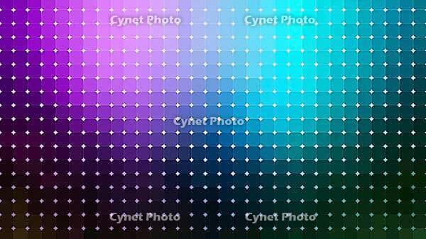 A dot pattern in purple and blue creates a textured grid design, background image, geometric patterns in purple, lilac, green and turquoise, AI generates, AI generated [IBR124550757]