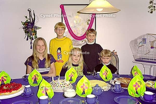 Birthday guests [IBR124585299]