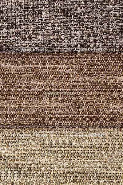 Closeup detail of brown fabric texture background [IBR124676055]
