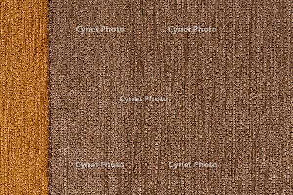 Closeup detail of brown fabric texture background [IBR124676113]