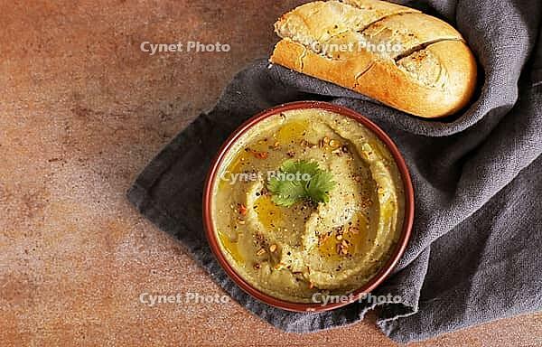 Food. Hummus out of avocado [IBR124724845]