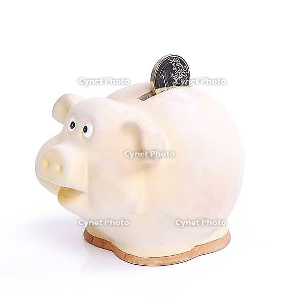 Piggy. Moneybox on the table [IBR124724854]