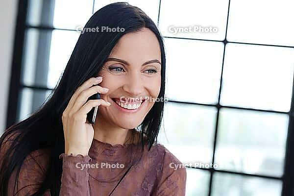 Cute woman with beautiful smile [IBR124724885]