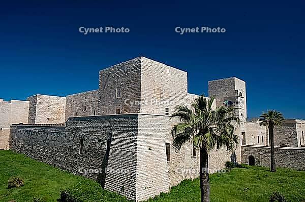 Old Staufer Castle in Trani, Apulia, Italy [IBR124748874]