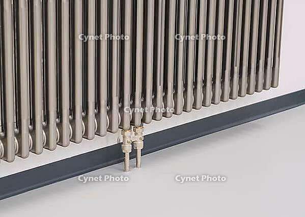 Heating radiators in a private house. installation of new radiators [IBR124748903]