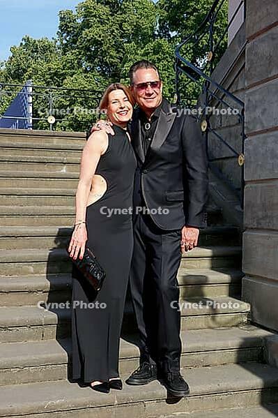 Sascha Vollmer and Julia Röntgen arriving at the Staatsoper für Alle - Giuseppe Verdi's opera Nabucco on Bebelplatz in Berlin on 23.5.2026 [IBR113223569]