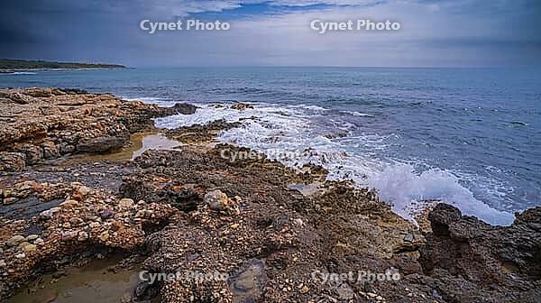 Walking Coast Path, Sierra de Irta Natural Park, Costa de Azahar, Bajo Maestrazgo, Castellón, Comunidad Valenciana, Spain [IBR124794789]