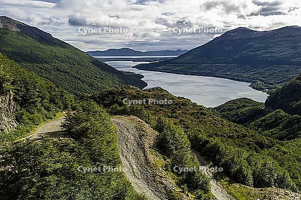 Argentina? Ushuaia, Garibaldi Pass on Lake Escondido [IBR124897477]