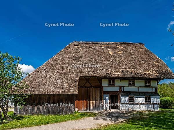 Schwäbisches Bauernhofmuseum Illerbeuren, Upper Swabia, Allgäu, Bavaria, Germany [IBR124898999]