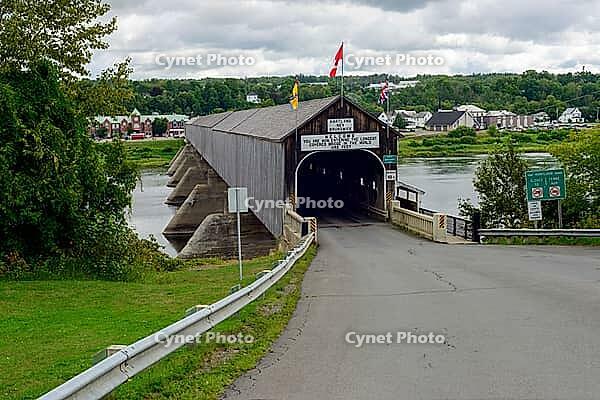 View of the longest covered bridge [IBR124915321]