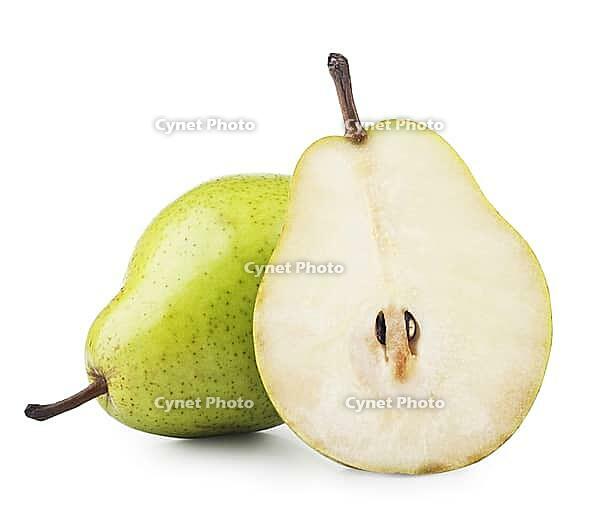 Ripe pears isolated on white background [IBR124991090]