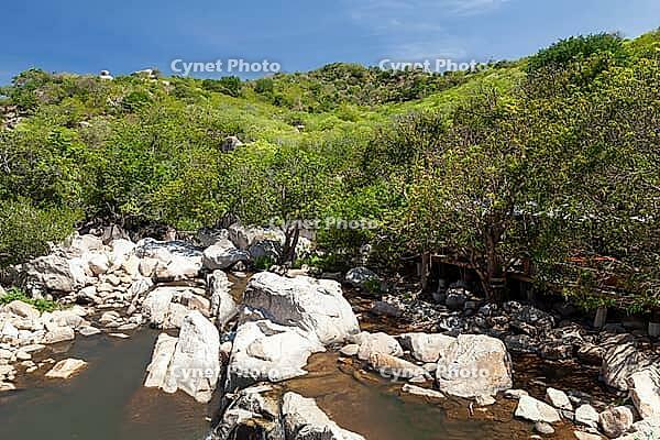 Suoi Tien Waterfall, Province of Ninh Thuan, Khan Hoa Vietnam, VietNam [IBR125002266]