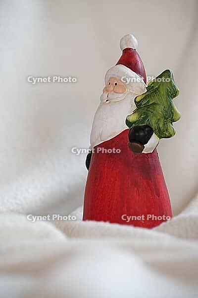 Figure of Santa Claus, Kempen, Viersen District, North Rhine-Westphalia, Germany [IBR125007598]
