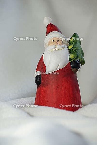 Figure of Santa Claus, Kempen, Viersen District, North Rhine-Westphalia, Germany [IBR125007599]