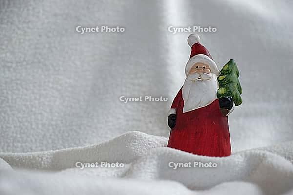 Figure of Santa Claus, Kempen, Viersen District, North Rhine-Westphalia, Germany [IBR125007619]