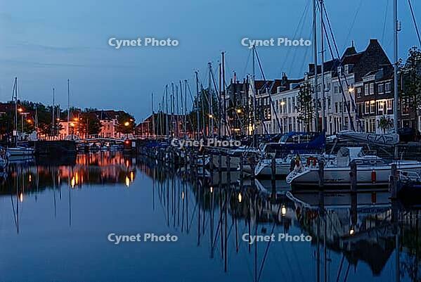 Middelburg marina in the evening, Middelburg, Netherlands [IBR125007670]
