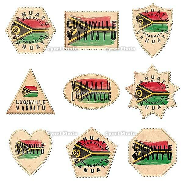 Vanuatu Luganville Postage Stamp Collection [IBR125012247]