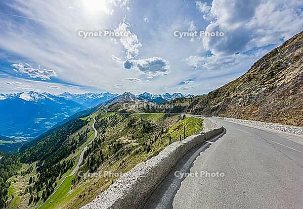 Jaufenpass, Passo di Monte Giovo, mountain pass, Bolzano, South Tyrol, Italy [IBR125030523]
