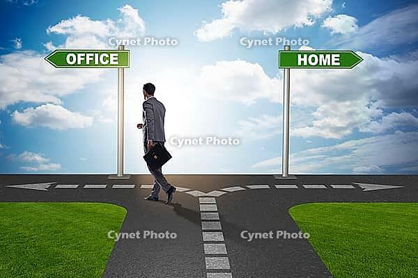 Work life or home balance business concept [IBR125062242]