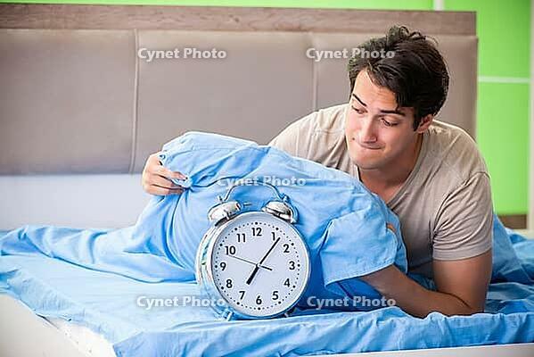 Man having trouble with his sleep [IBR125075781]