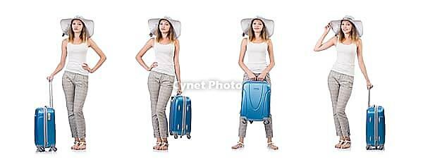 Woman planning to go on summer vacation [IBR125094417]