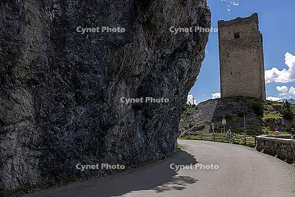 Torri di Fraele, old watchtowers, Valdidentro, Sondrio, Italy [IBR125163424]