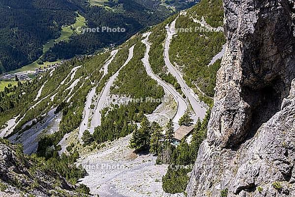 Pass road to Torri di Fraele and Lake Cancano, Valdidentro, Sondrio, Italy [IBR125163425]