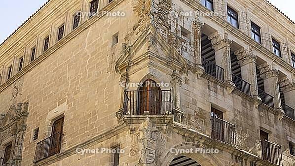 Architectural detail in Trujillo/Estremadura [IBR125164188]