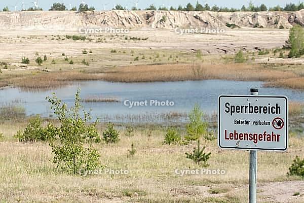 2017, Brandenburg, Germany, Mainzer Land, Nabu, Nabu Project, national natural heritage, Grünhaus natural paradise, post-mining landscape, Grünhaus [IBR125173394]