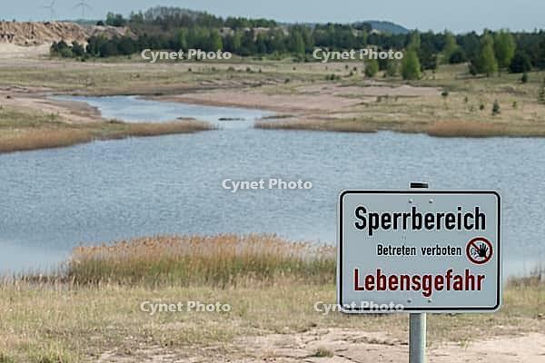2017, Brandenburg, Germany, Mainzer Land, Nabu, Nabu Project, national natural heritage, Grünhaus natural paradise, post-mining landscape, Grünhaus [IBR125173395]