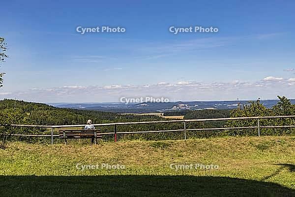 View of the Franconia and Thuringian Forest from the Magnus Tower [IBR125180310]