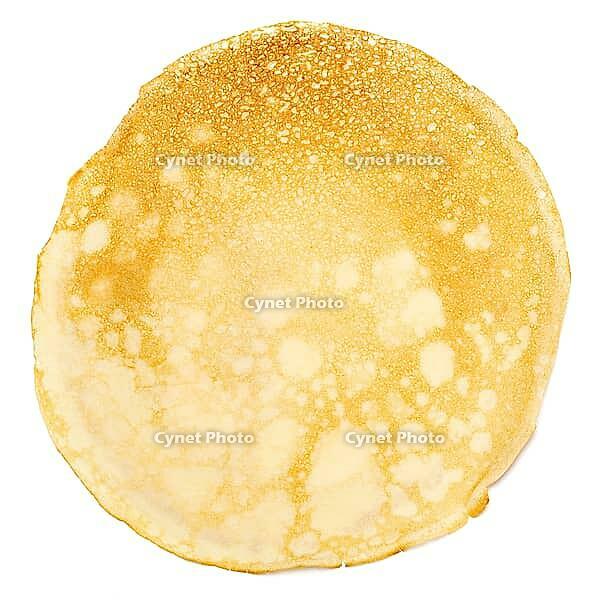 Pancake isolated on white background [IBR125188219]
