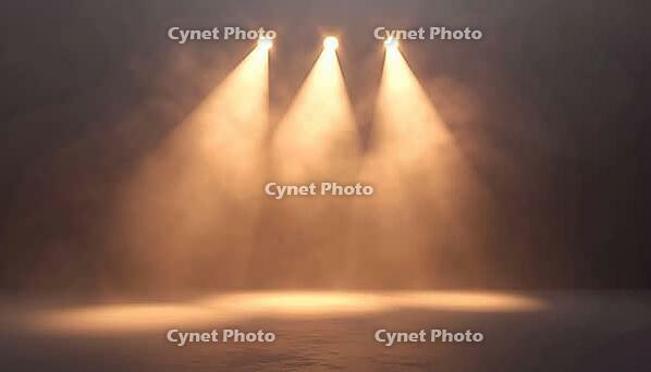 Brilliant Spotlights For Stages And Presentations: Stunning Light Effects With Beams And Ethereal Smoke, AI generated [IBR125195698]
