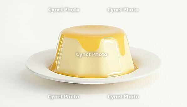 Creamy Custard Pudding Made With Eggs, Sugar, And Milk, Typically Baked Until Set And Served Chilled. A Classic And Delicious Dessert, AI generated [IBR125195705]